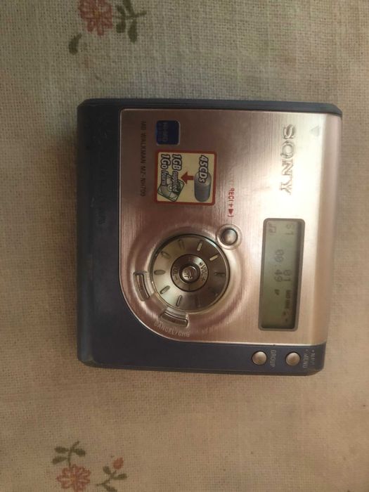 minidisc Sony MZ-NH 700 мини диск Сони