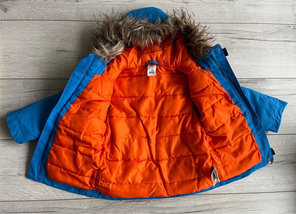 Geacă Parka Iarnă Impermeabilă Drumeție pe zăpadă SH500 WARM Albastru