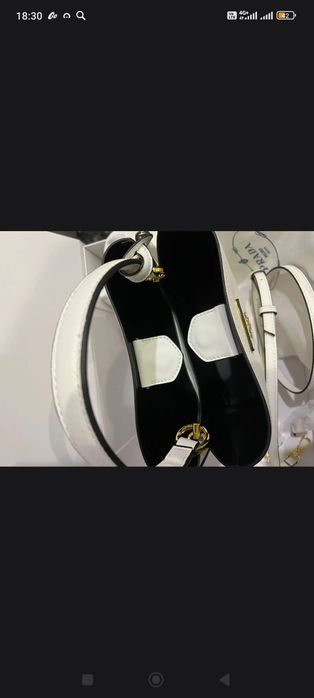 Сумка prada белая новая в пыльнике