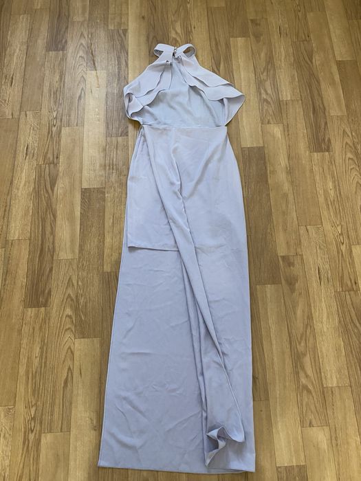 Lichi платье макси с высоким воротником