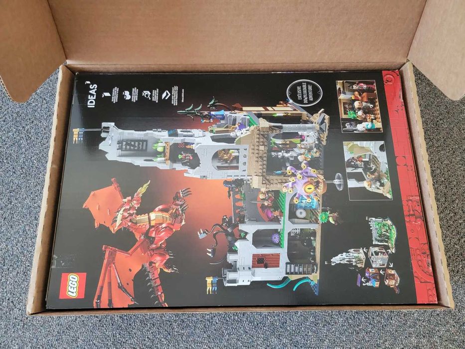 НОВО Lego Ideas 21348 Dungeons & Dragons: Red Dragons Конструктор лего