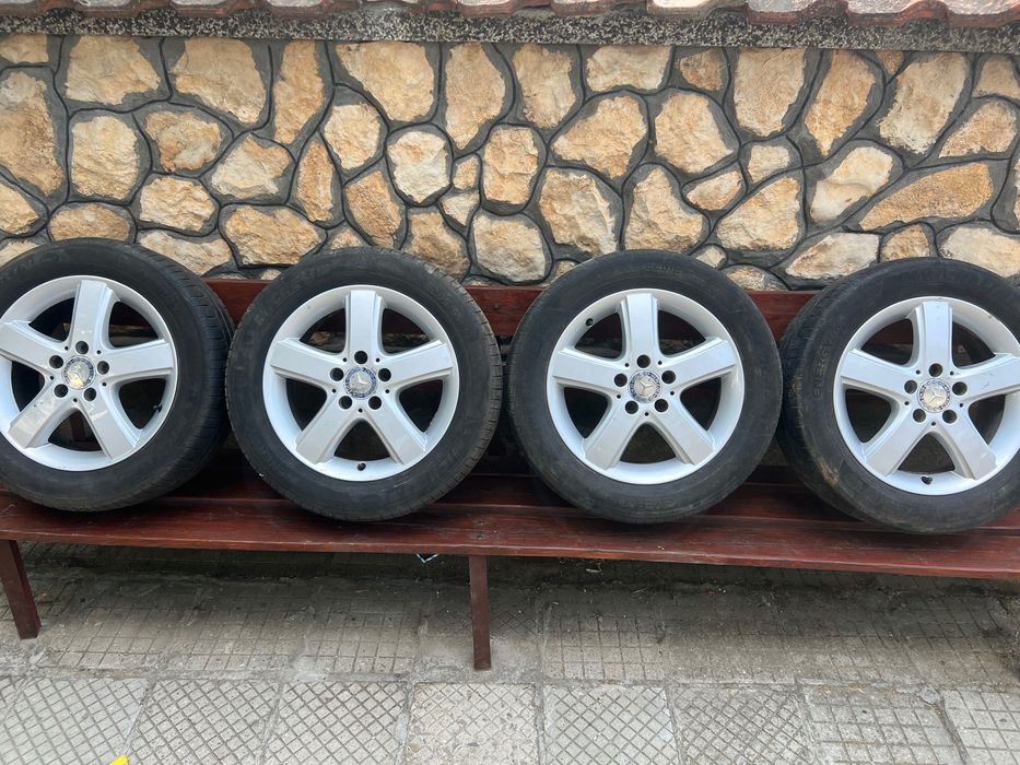 Djanti s gumi 16 5x112 Mercedes Джанти с гуми 16 5х112 Мерцедес Оригинални