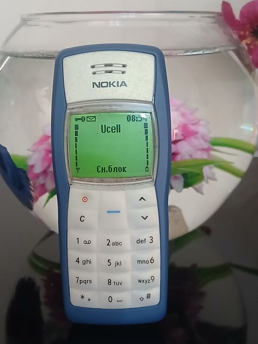 Retro knopka telefon Nokia 1100 soʻginganlar uchun