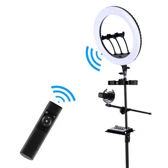 Tik tok ring professional cu lumina rece/calda si inel de53cm