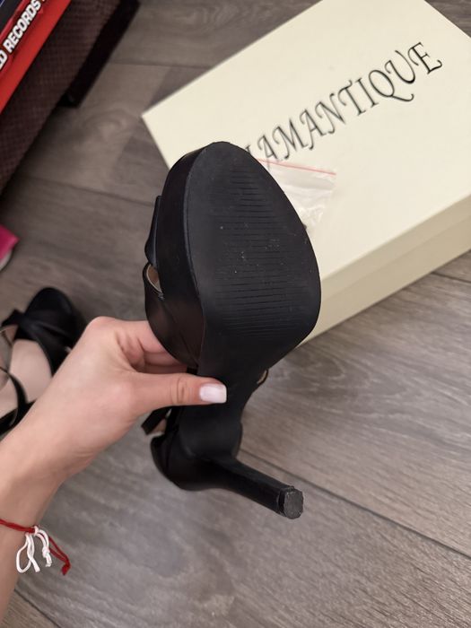 Дамски високи токчета 36н с платформа