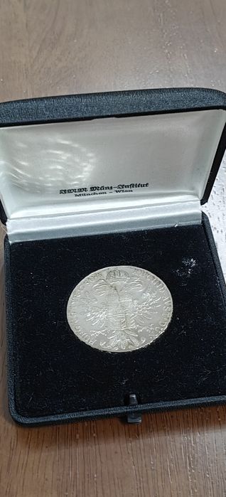 Moneda argint Restrike Thaler Maria Theresa