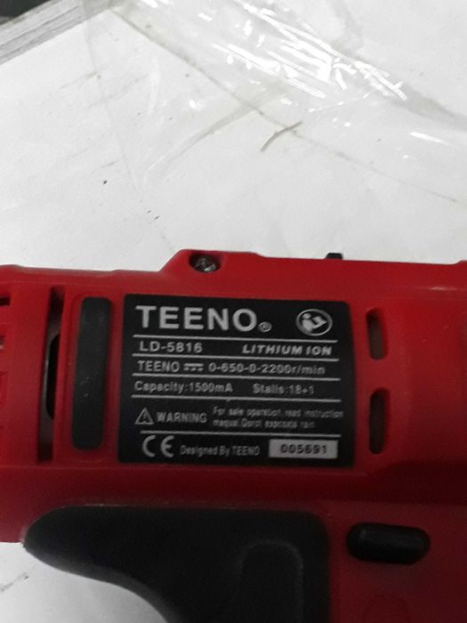 Акумолаторен винтоверт Teeno