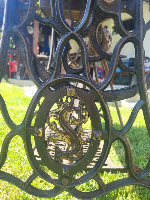 Mașină de cusut Singer serie 1847457,anul 1875