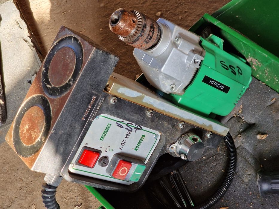 Mașină de găurit cu talpă magnetică Hitachi BM 20 Y – CALITATE GERMANĂ