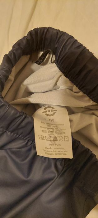 Costum cu geaca si pantaloni Mikk line de ploaie 110