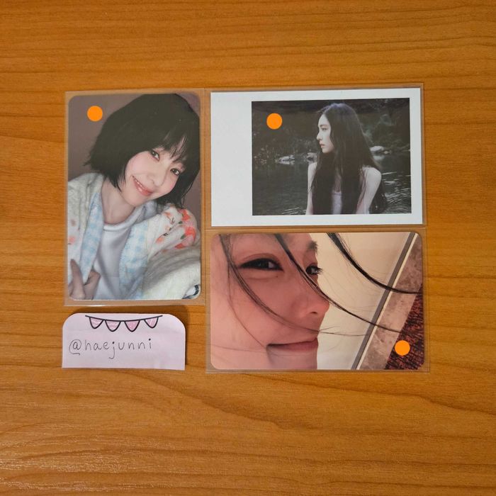 kpop photocards (nct, twice, red velvet)