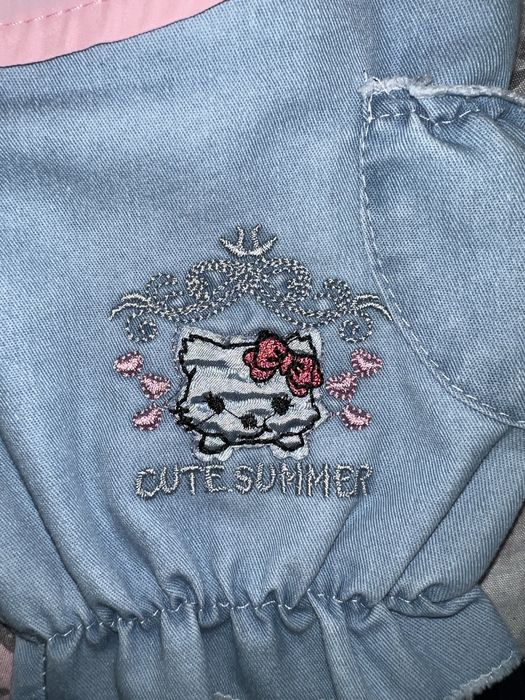 Детски ризка и къси панталонки комплект Hello Kitty
