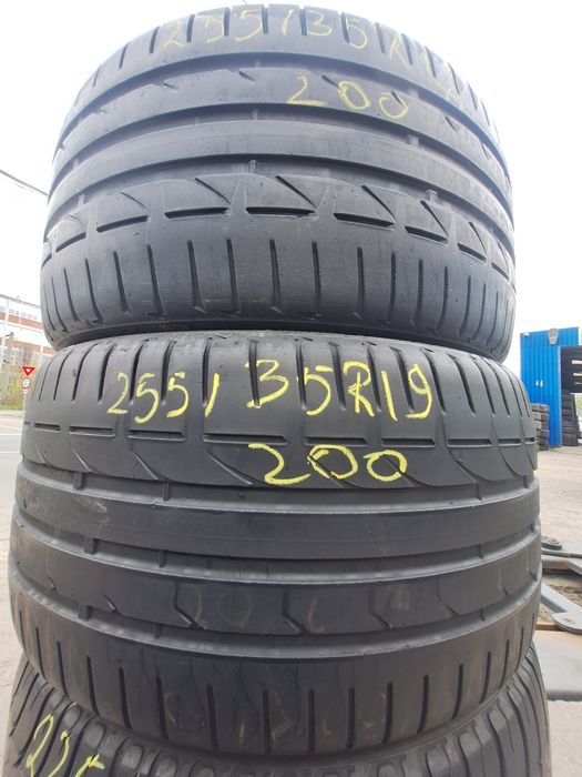 2 anvelope vara 255/35r19 Bridgestone  rft runflat Montaj Gratuit