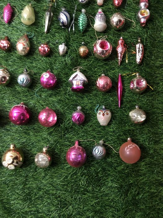 Игрушки на ёлку СССР  Антикварные