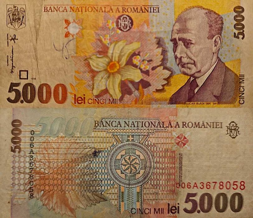 Set bancnote vechi Blaga Eclipsa Grigorescu preț bun colecție - Ocazie