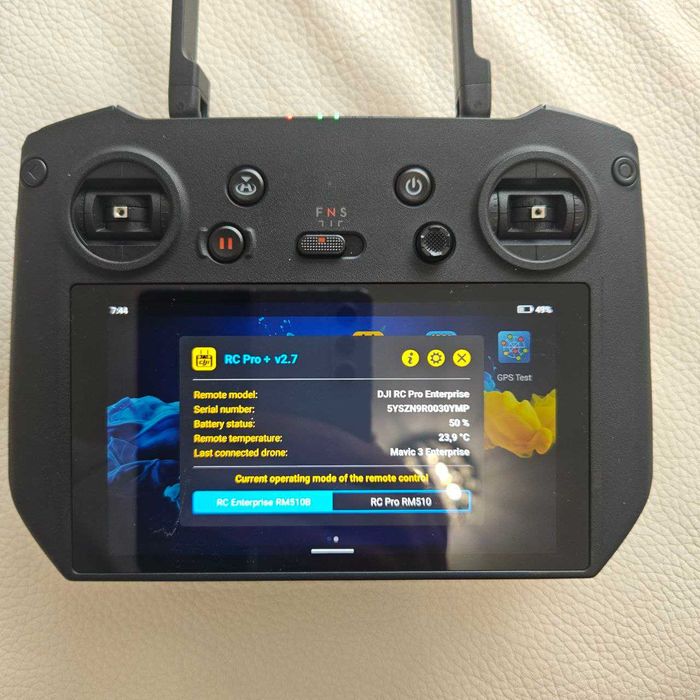 Custom Дистанционно Mavic 3Pro/Mini 3Pro/Air2S|2-in-1 RM510B Dual Firm