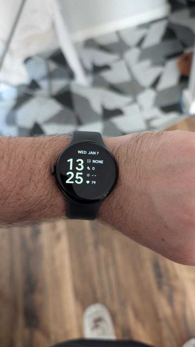 Google Pixel Watch 3 (45mm) WiFi Matte Black - Идеал, Чек