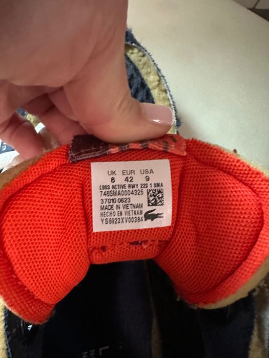 Маратонки  Lacoste и new balance