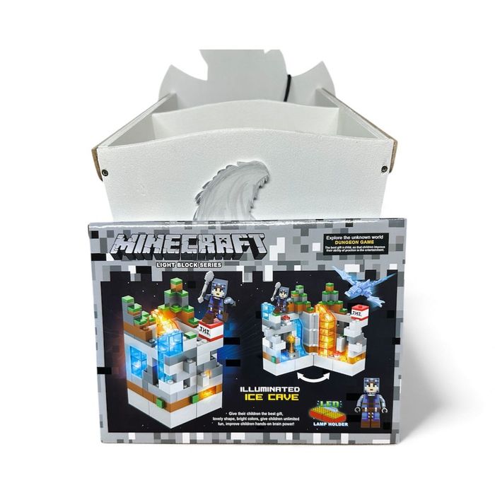 Minecraft „Светеща ледена пещера“ (Light Block Series, 174 части)