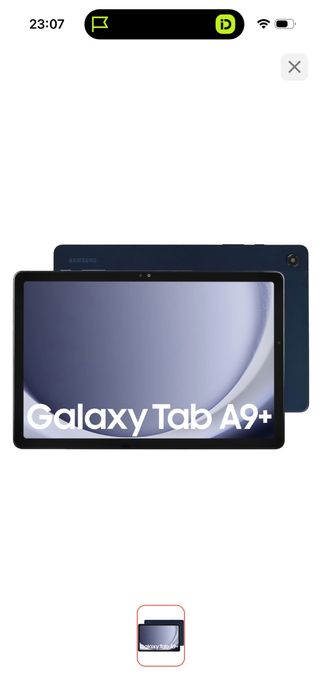 Samsung tab a9+ темно синий