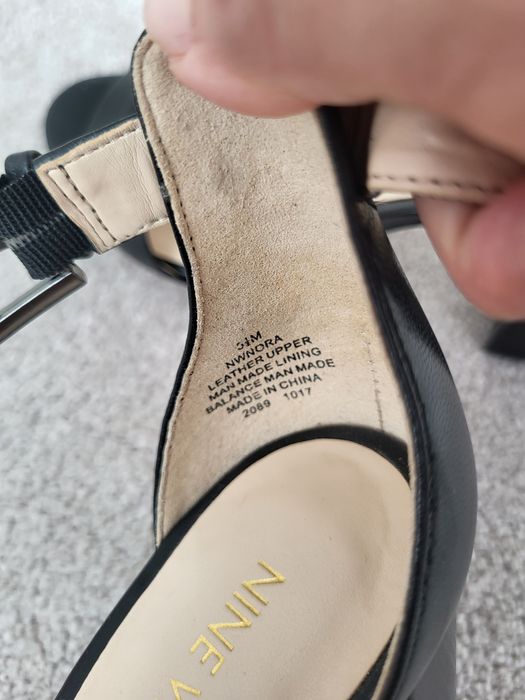 Сандали Nine West естествена кожа, 35 номер