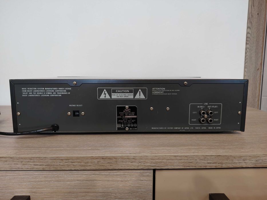 Stereo  Cassette Deck JVC KD-VR320-Made in Japan