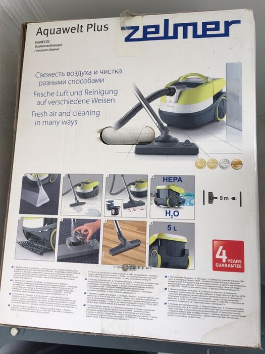 Пылесос Zelmer Aquawelt Plus