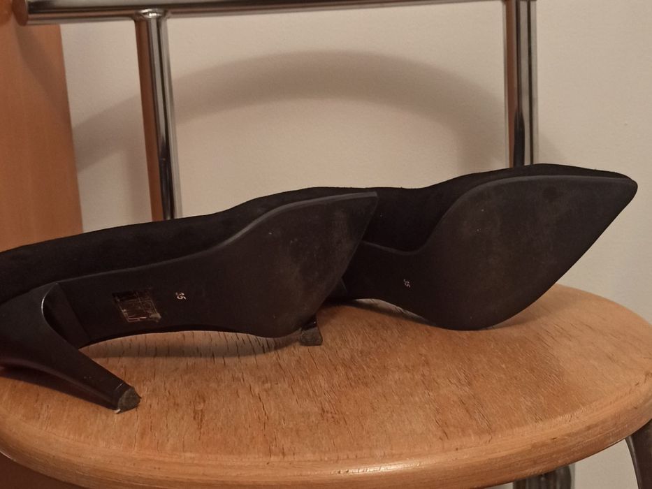 Pantofi stiletto negri L' Aura