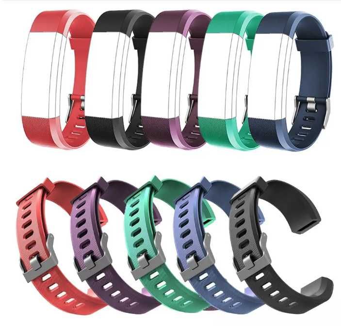 Новые силиконовые ремешки для наручных умных фитнес браслетов (часов)