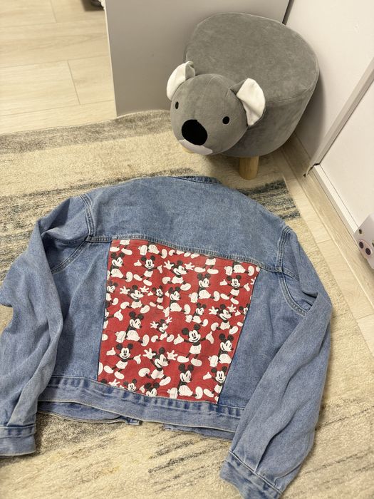 Geaca denim/blug mickey mouse superba
