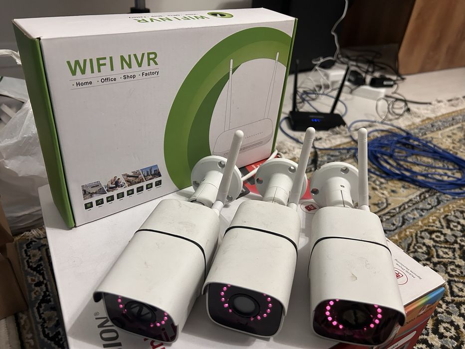 Комплект wifi видео камер