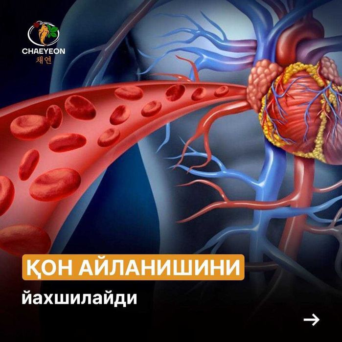 Chaeyeon korea qizil jenshen kapsulalari