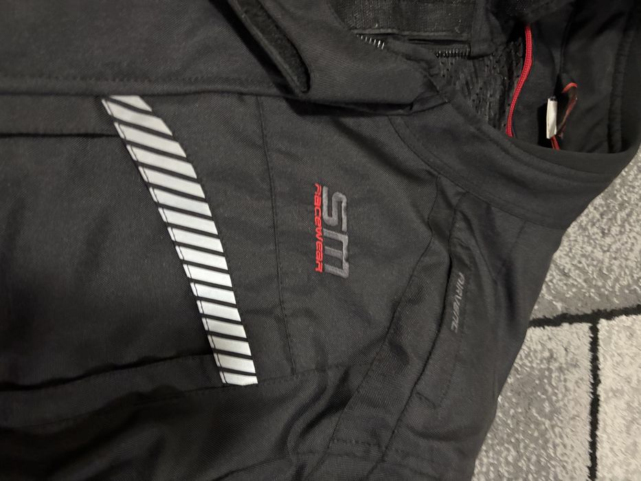 Costum moto SM Racewear Ultra Tech Touring (geaca+ pantaloni+ mesada+ membrana anti vant/ ploaie) 2XL