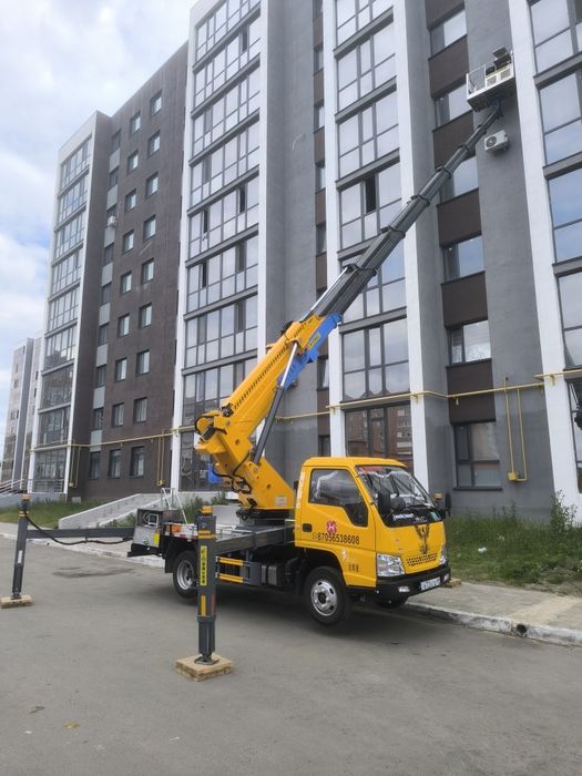 Услуги автовышки. Опытный оператор.