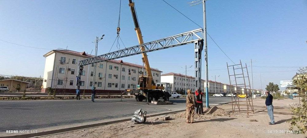 Ангар Навес Металконструкция