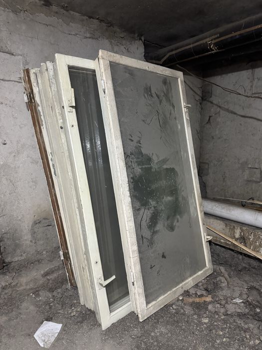 Деревянные окна даром