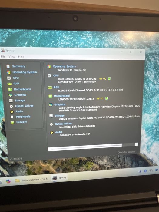 Laptop Lenovo X1 Carbon, 4th Gen , i5 Gen 6, SSD 256 ,8 GB RAM