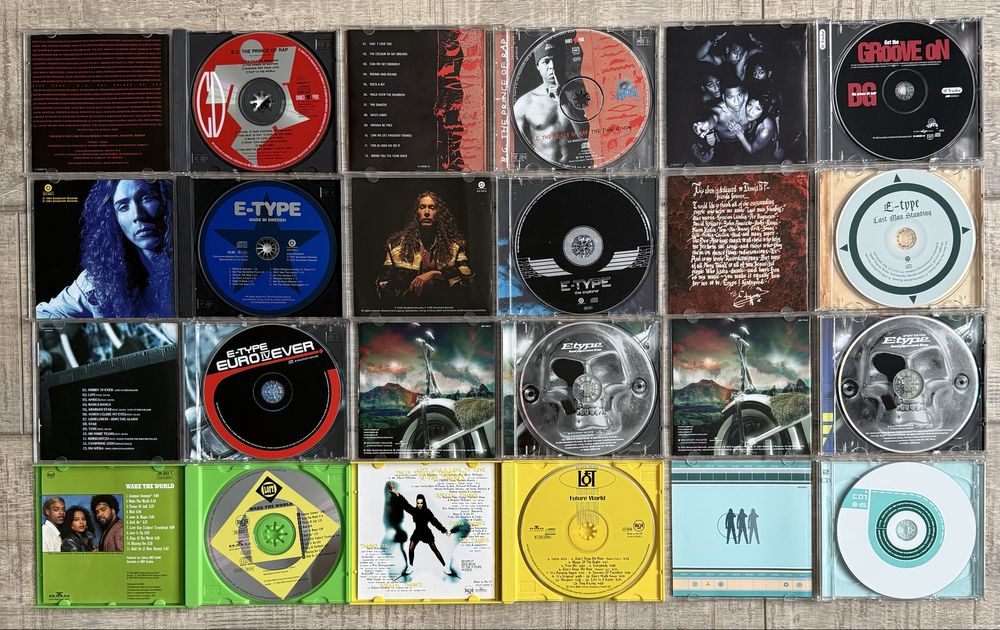 Pachet 23 Eurodance - BG The Prince Of Rap/E-Type/Loft/Haddaway/Dune