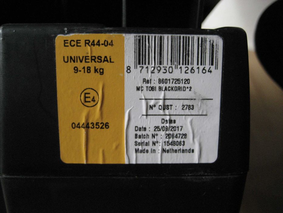 Стол за кола Maxi Cosi Tobi (9-18 кг)