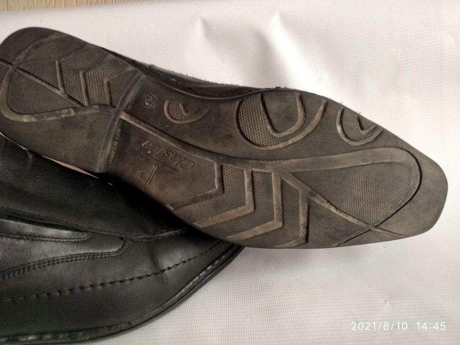 Зимние мужские туфли