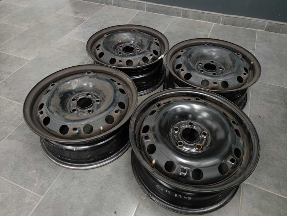 Железни Джанти 15 - Volkswagen Polo, Golf 4, Skoda Fabia, Rapid, Seat