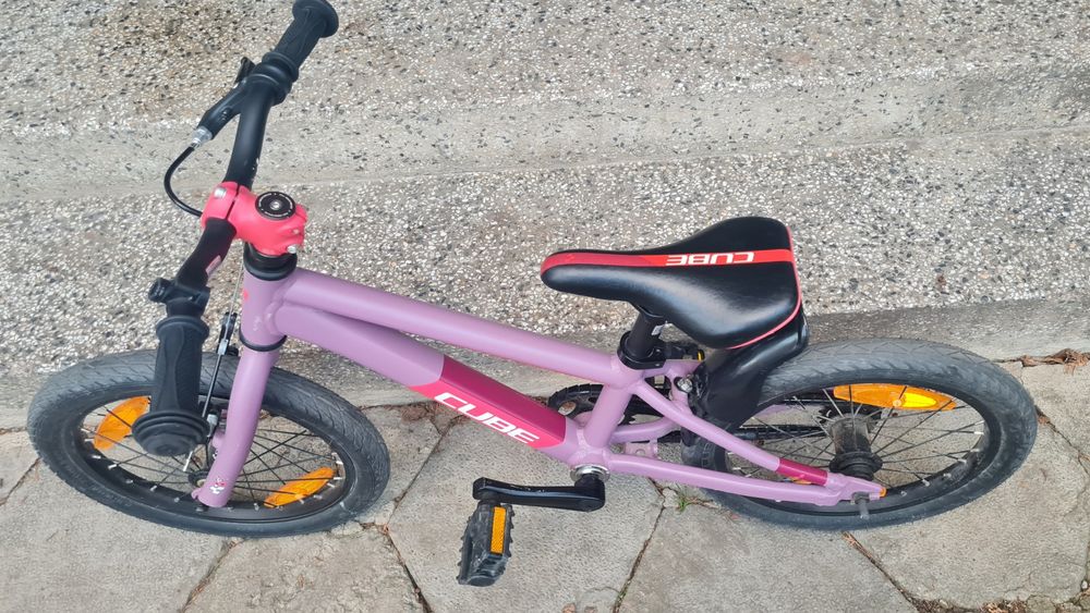 Продавам Cube Kids 16 алуминиев детски велосипед/колело