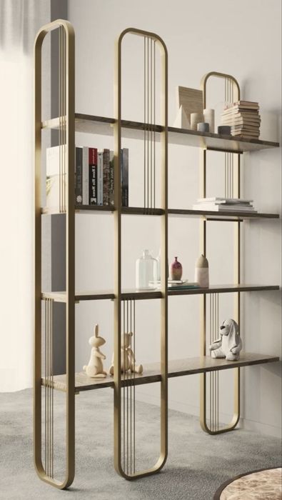 Etajera maro/aurie 180 cm Dubai The Home Collection