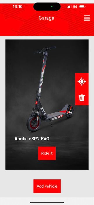 Aprilia ESR2 Evo, 500W