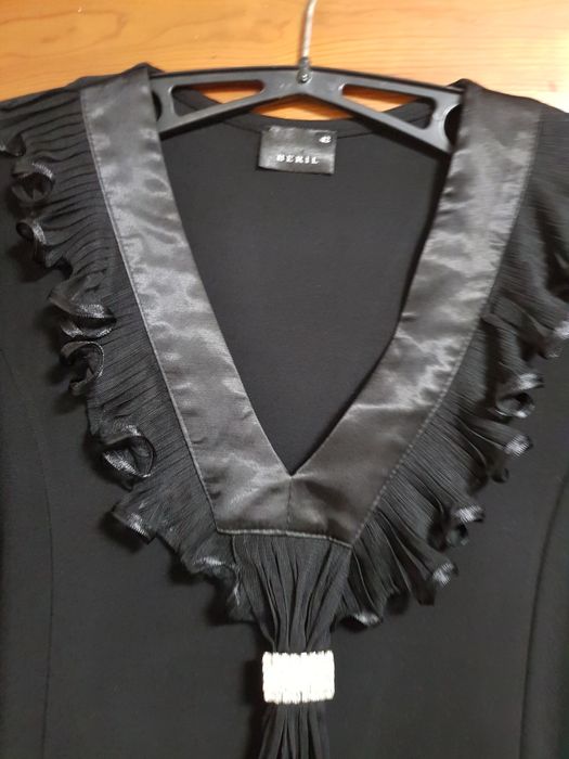 Нова официална черна рокля