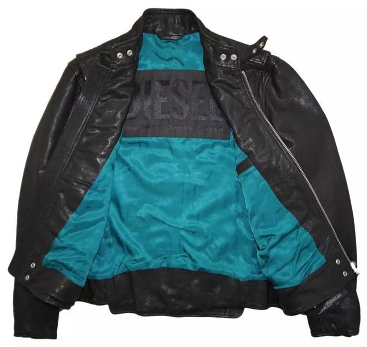 Geaca iarna piele naturala Diesel Koji2 masura L XL