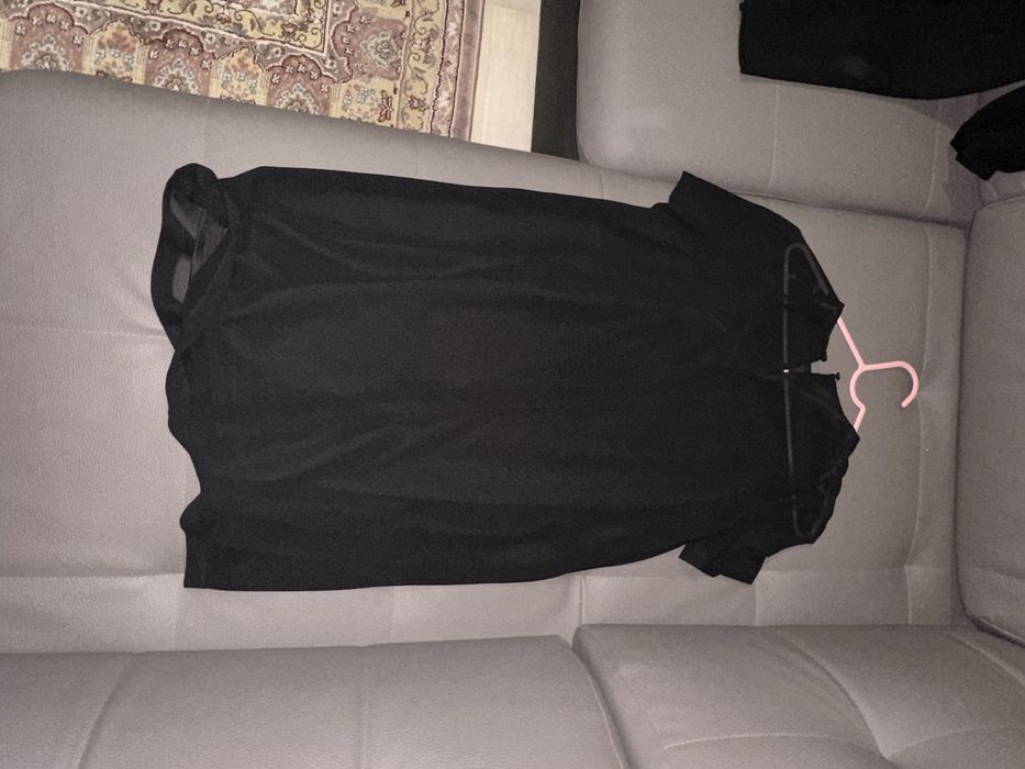 Платье черное прямое от asos