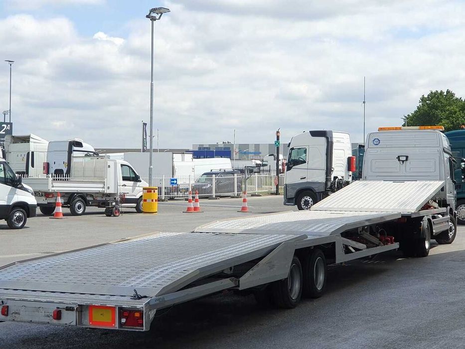 Автовоз Mercedes-Benz Atego 1230 4X2 с надстройкой KUVVETLI