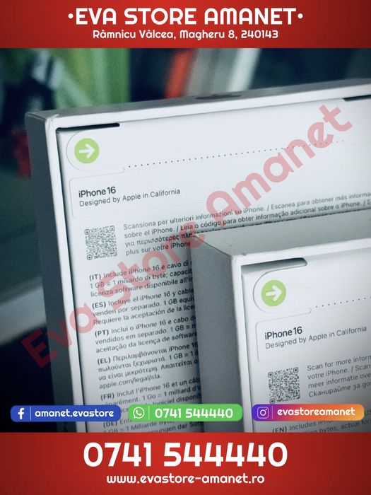 Apple iPhone 16 Teal/White 128GB Neverlocked