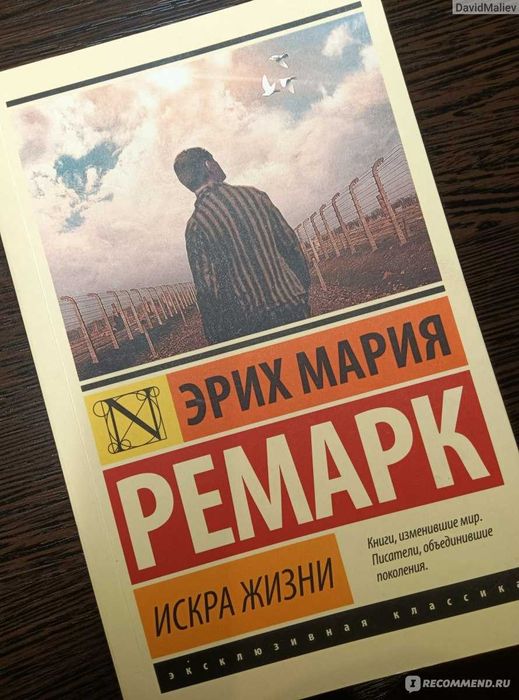Книга "Искра жизни " Ремарк